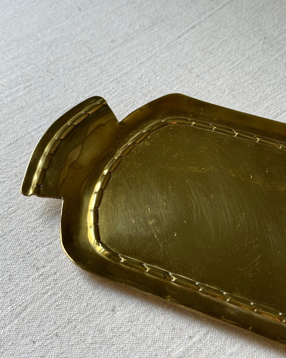 Swedish Grace Brass Tray by Arvika