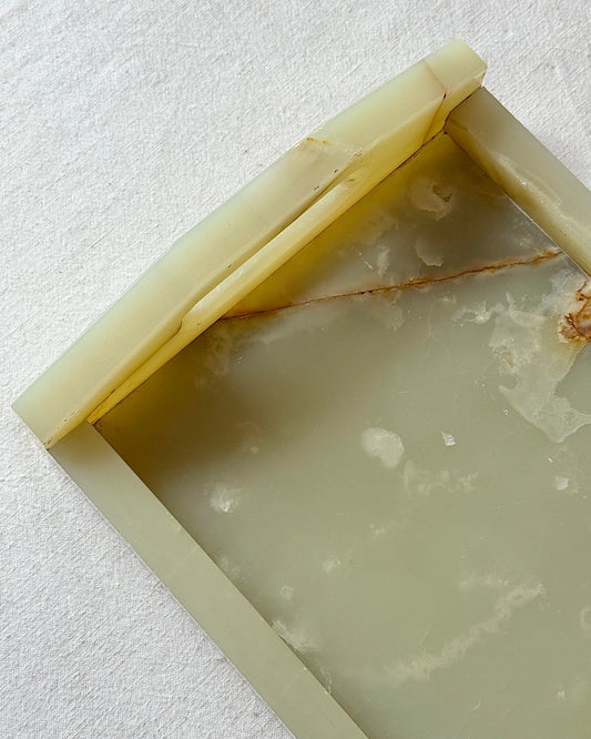 Mid - century Onyx Tray - Club Sourced