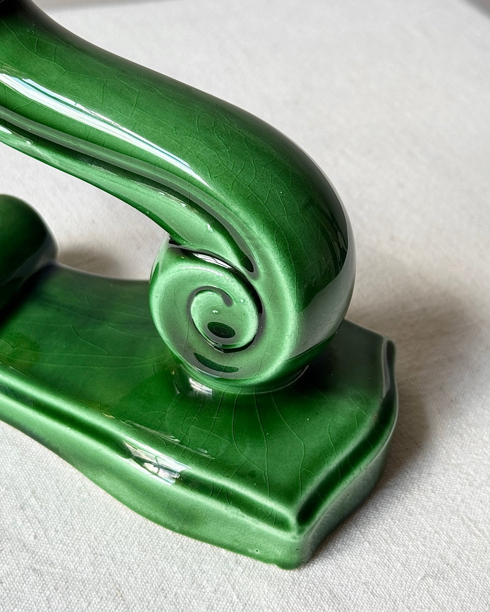 Emerald Green Coiled Wall Sconce - Club Sourced