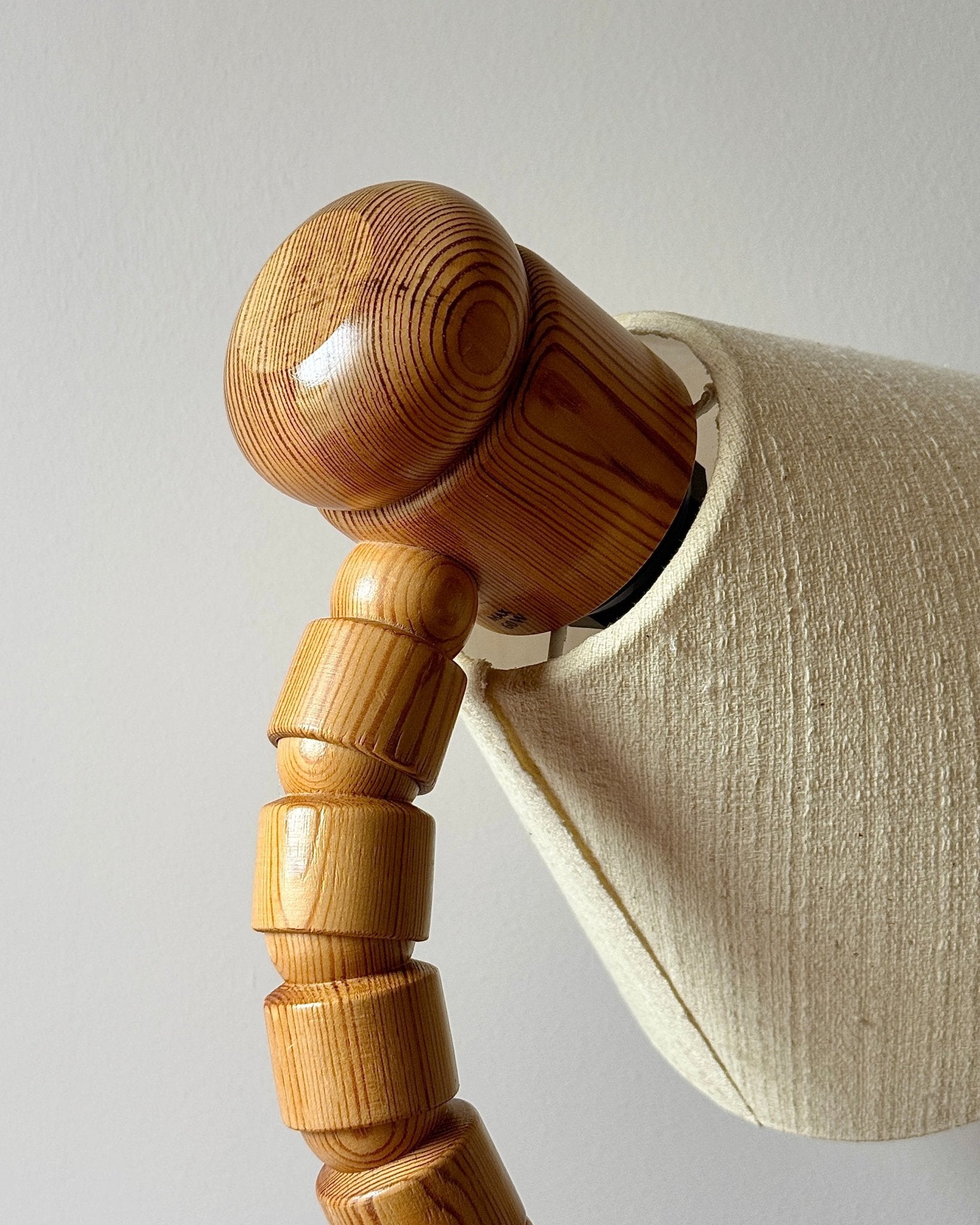 Pair of Swedish Pine Wall Lights by Solbackens Svarveri - Club Sourced