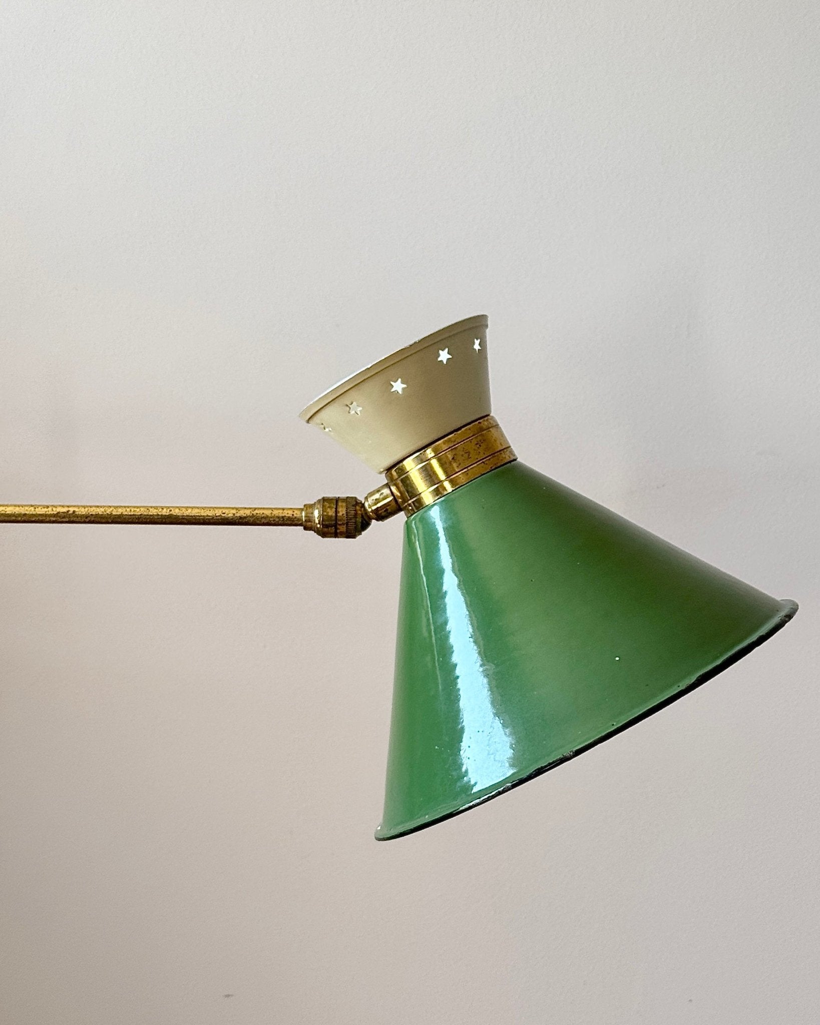 René Mathieu for Lunel Diabolo Wall Lamp - Club Sourced