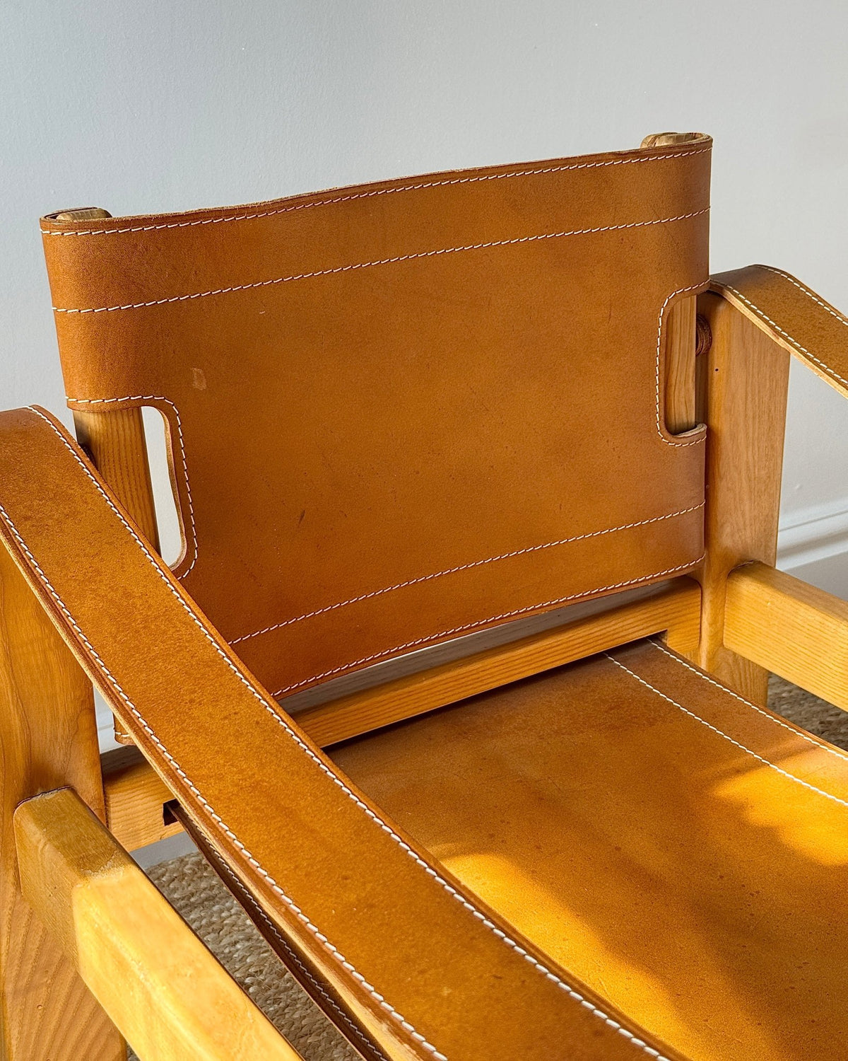 Safari Armchair in the Style of Pierre Chapo - Club Sourced
