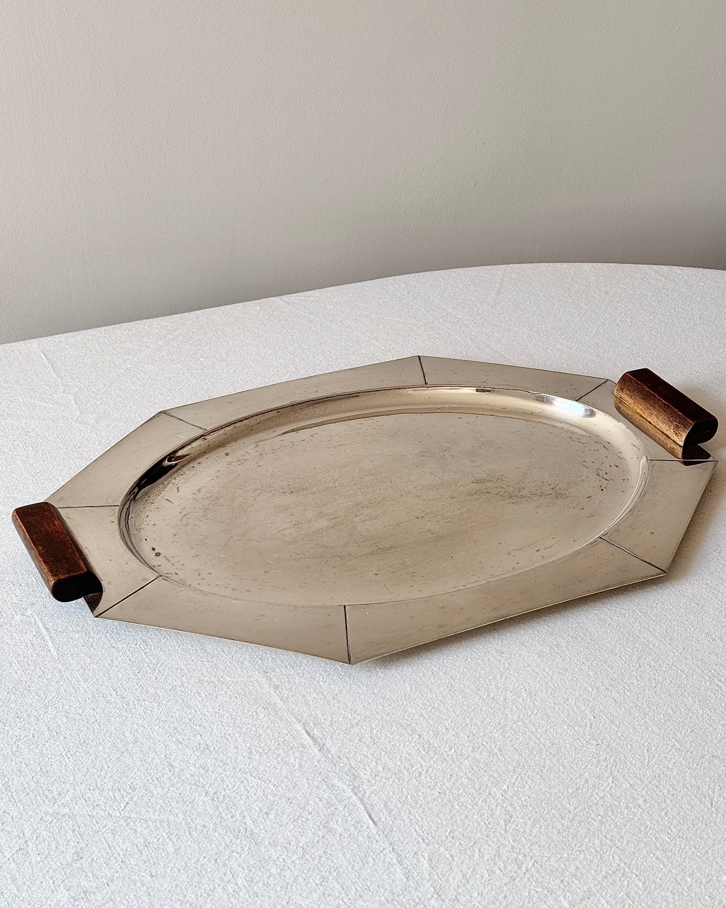 Art Deco Geometric Serving Tray