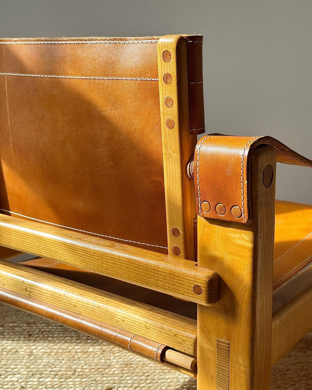 Safari Armchair in the Style of Pierre Chapo - Club Sourced