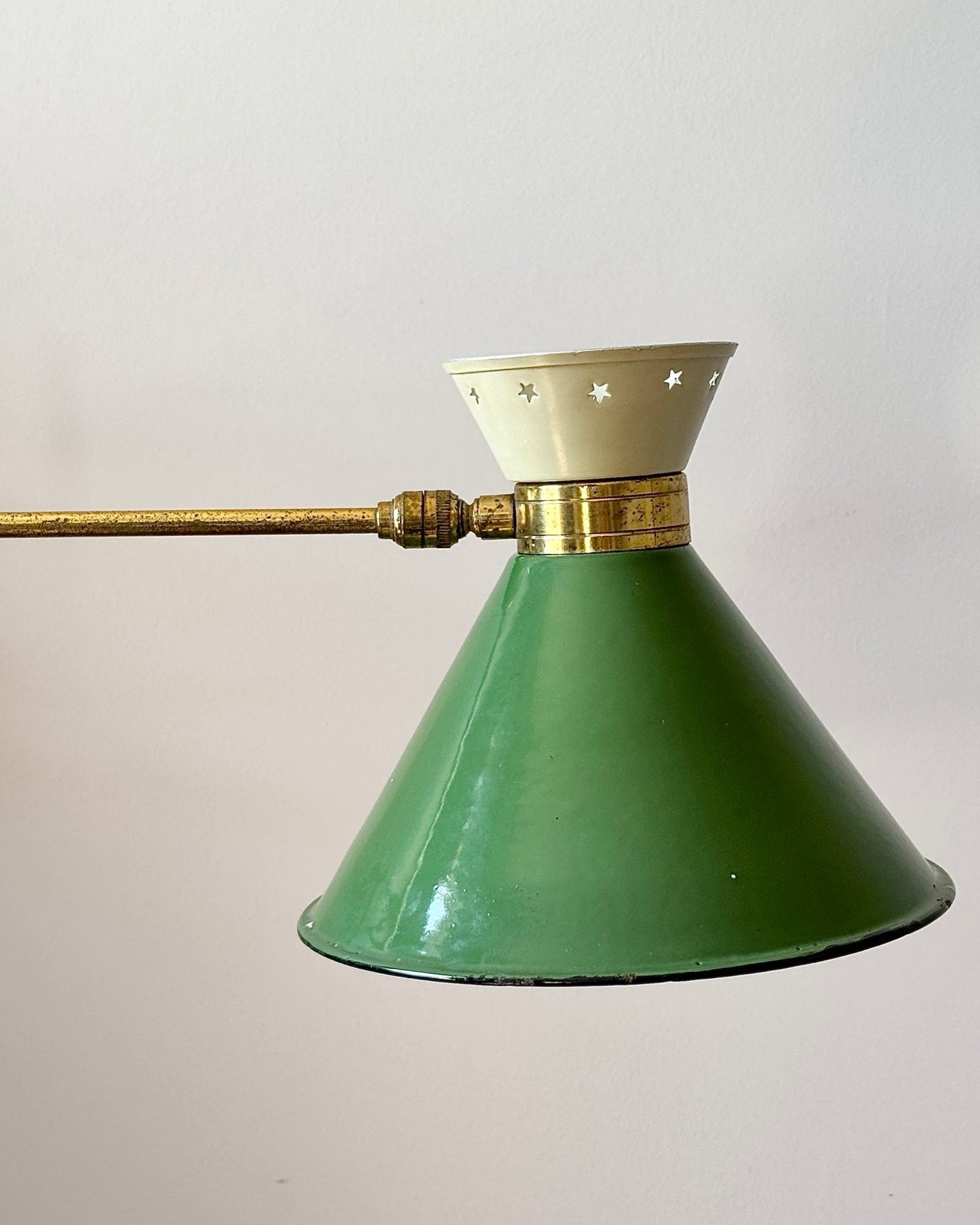 René Mathieu for Lunel Diabolo Wall Lamp - Club Sourced