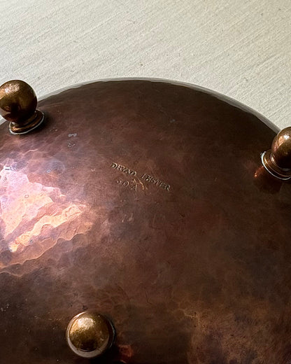 Arts and Crafts Hammered Copper Bowl