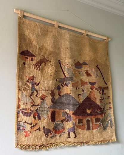 African Tapestry Wall Hanging