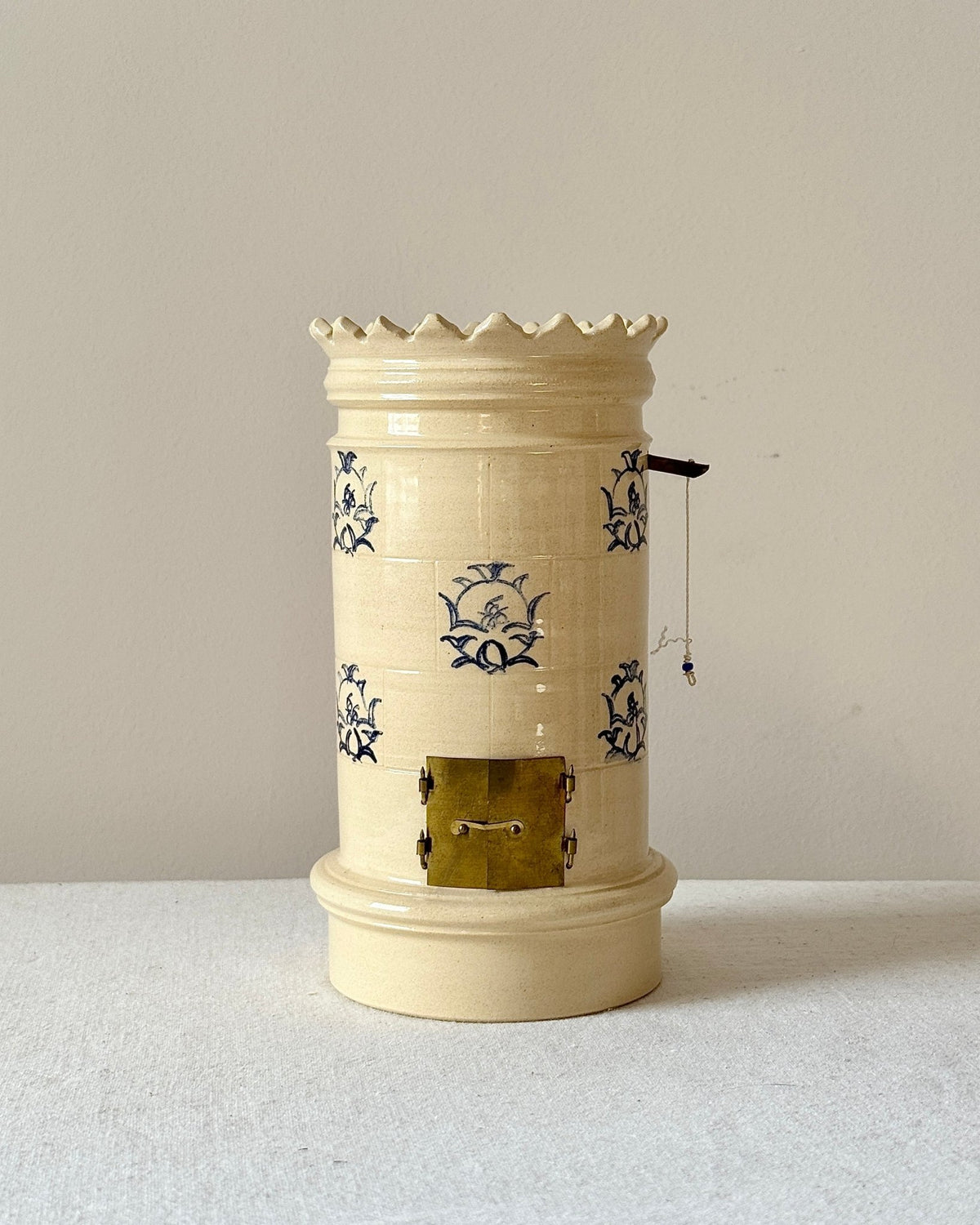 Ceramic Swedish Stove Candleholder - Club Sourced