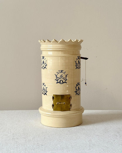 Ceramic Swedish Stove Candleholder - Club Sourced