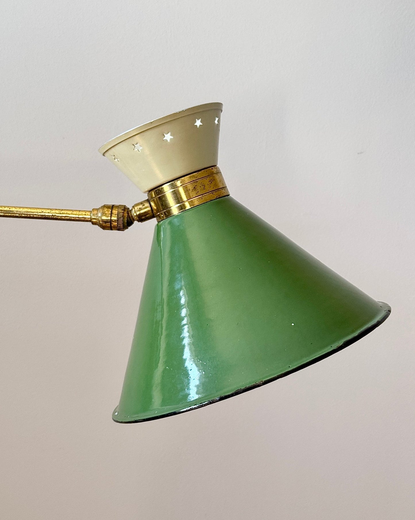 René Mathieu for Lunel Diabolo Wall Lamp - Club Sourced