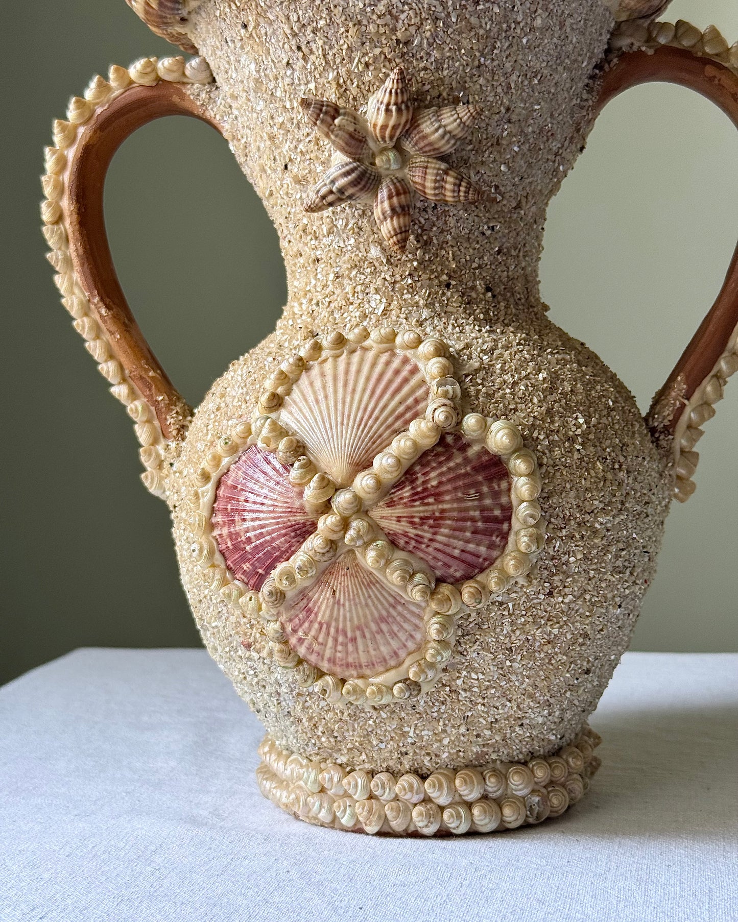 Mid-Century Folk Art Provence Souvenir Vase