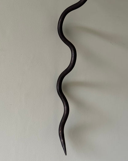 A Pair of French Mid-century Wrought Iron Candle Sconces