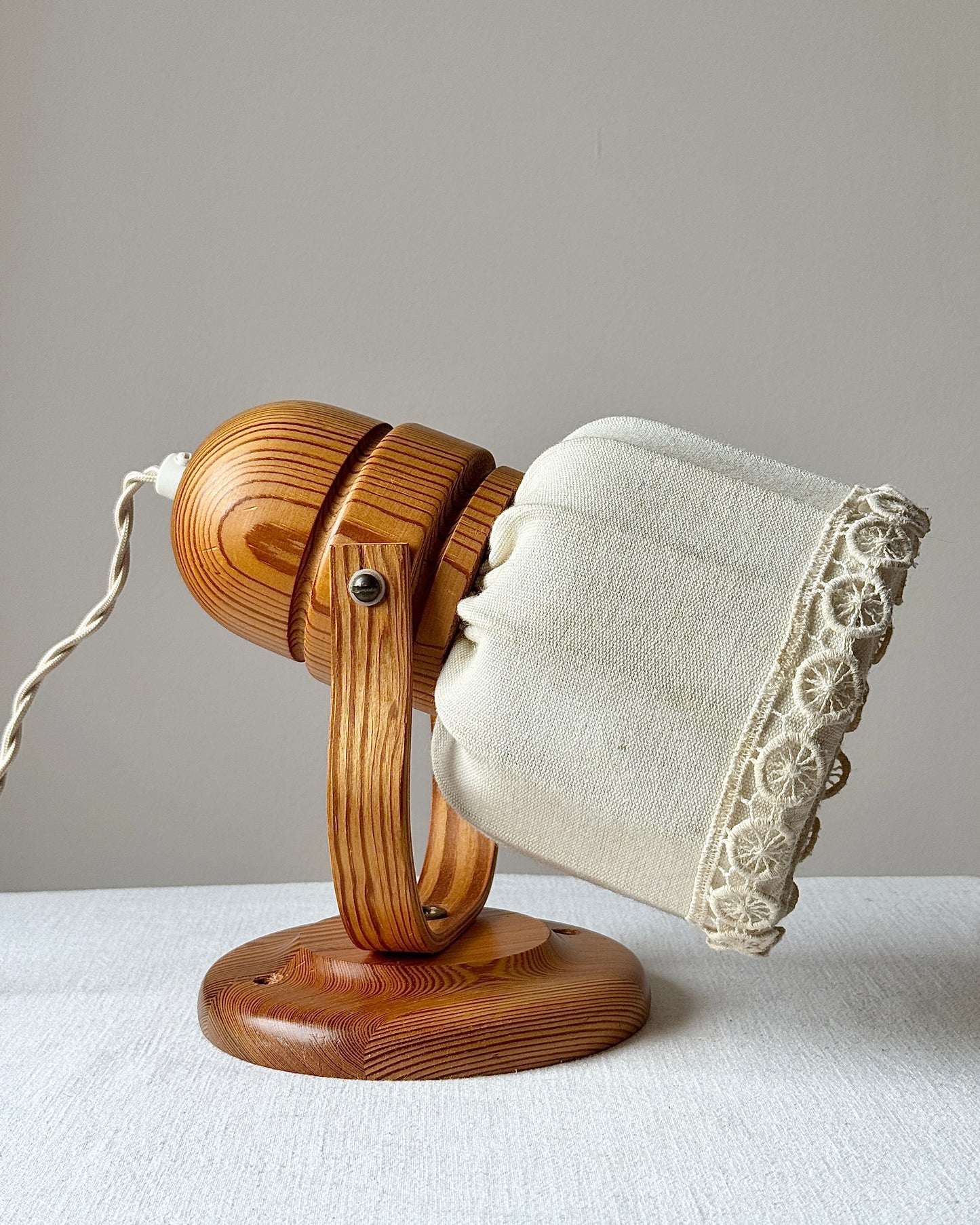 Swedish Pine Wall Lamp by Markslöjd