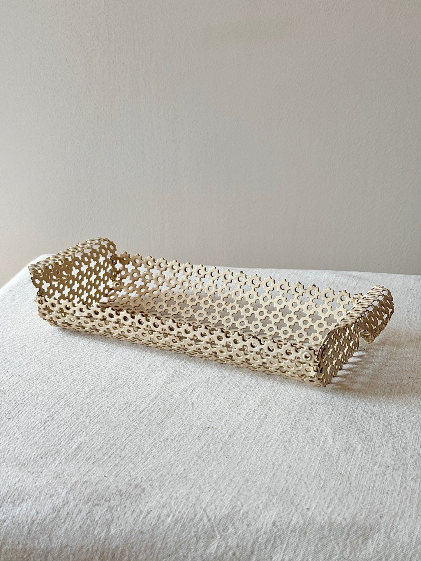 Perforated Metal Tray, Attributed to Mathieu Matégot - Club Sourced