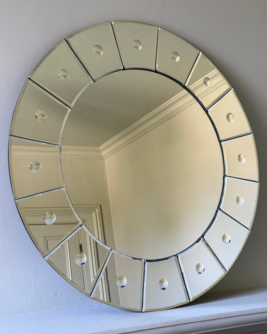 Art Deco Style Sectional Mirror