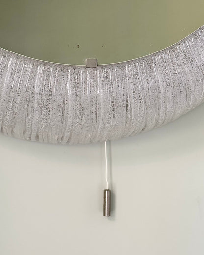 German Ercol Lucite Light-up Mirror