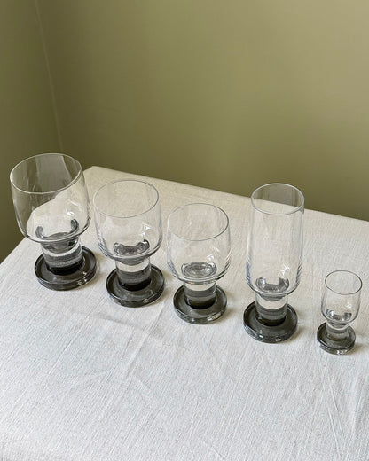 French 1970’s Crystal Glasses
