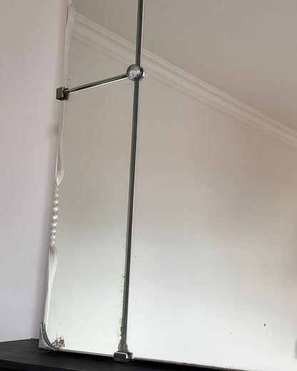 *ON HOLD* Art Deco Sectional Bevelled Mirror, 1930s