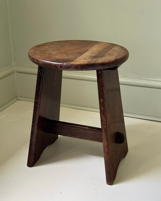 Arts & Crafts Wooden Stool