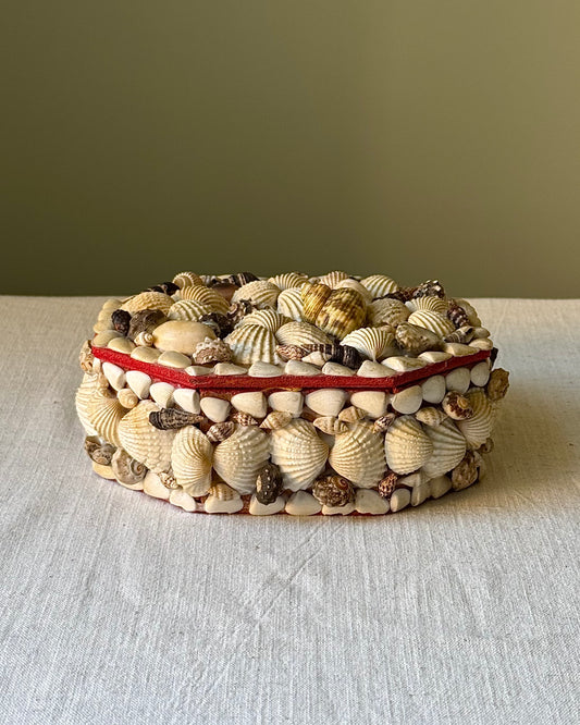 French Mid-Century Shellwork Box