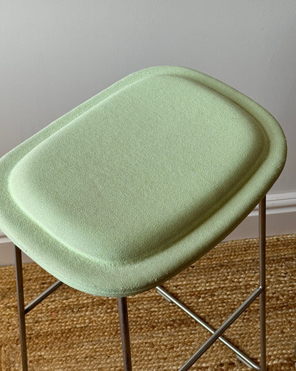 Set of 3 Hi Pad Bar Stools in Pistachio by Cappellini