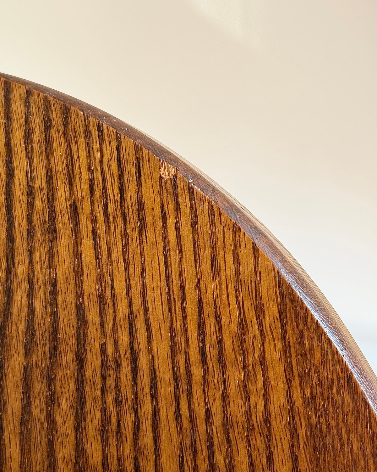 Set of 6 Belgian Oak Dining Chairs, c.1970