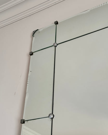 *ON HOLD* Art Deco Sectional Bevelled Mirror, 1930s