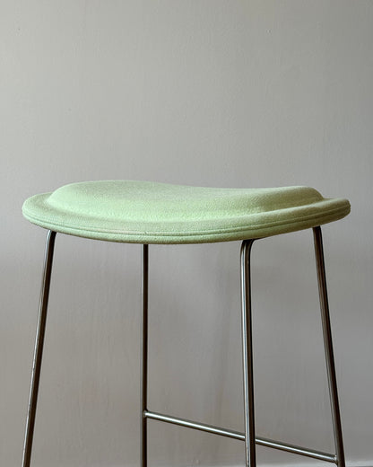 Set of 3 Hi Pad Bar Stools in Pistachio by Cappellini