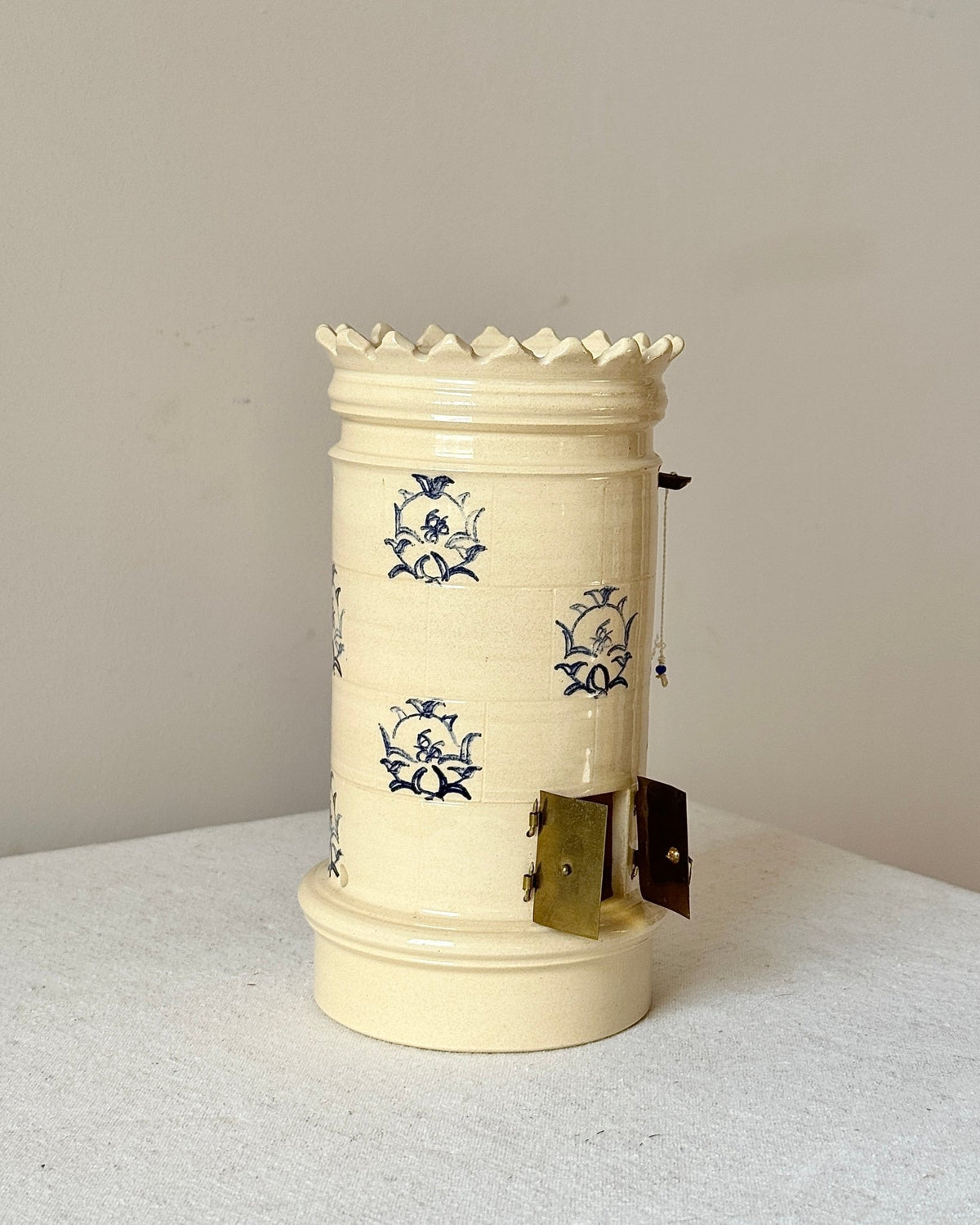 Ceramic Swedish Stove Candleholder - Club Sourced