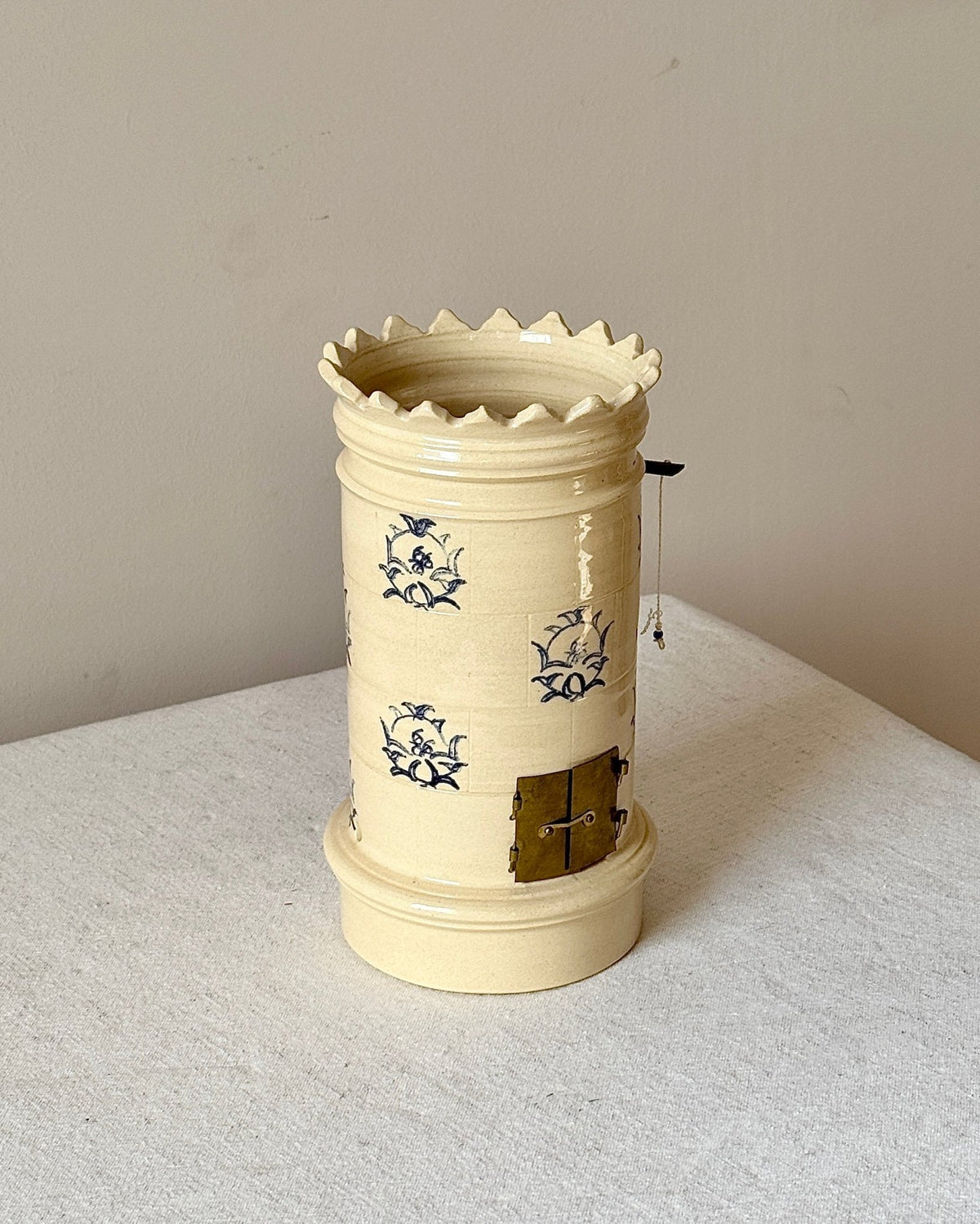 Ceramic Swedish Stove Candleholder - Club Sourced
