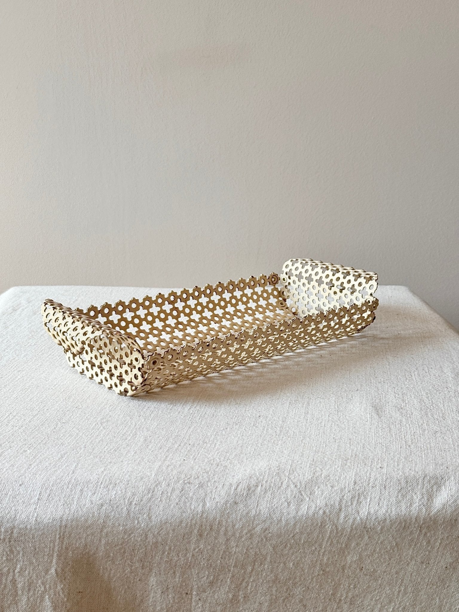 Perforated Metal Tray, Attributed to Mathieu Matégot - Club Sourced