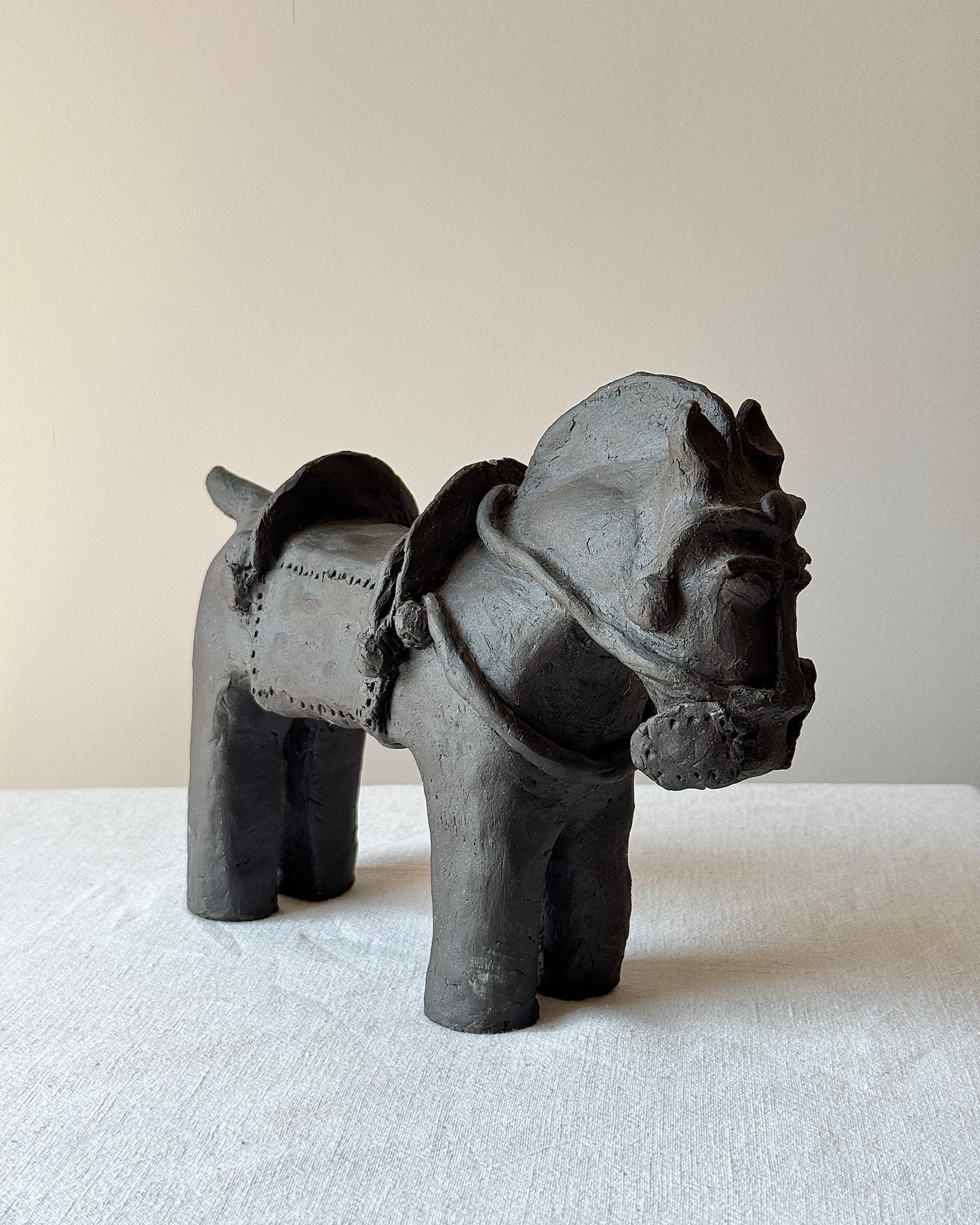 Studio Pottery Horse Figure