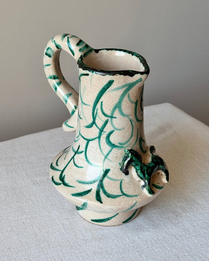Vallauris Pitcher with Horse - Club Sourced