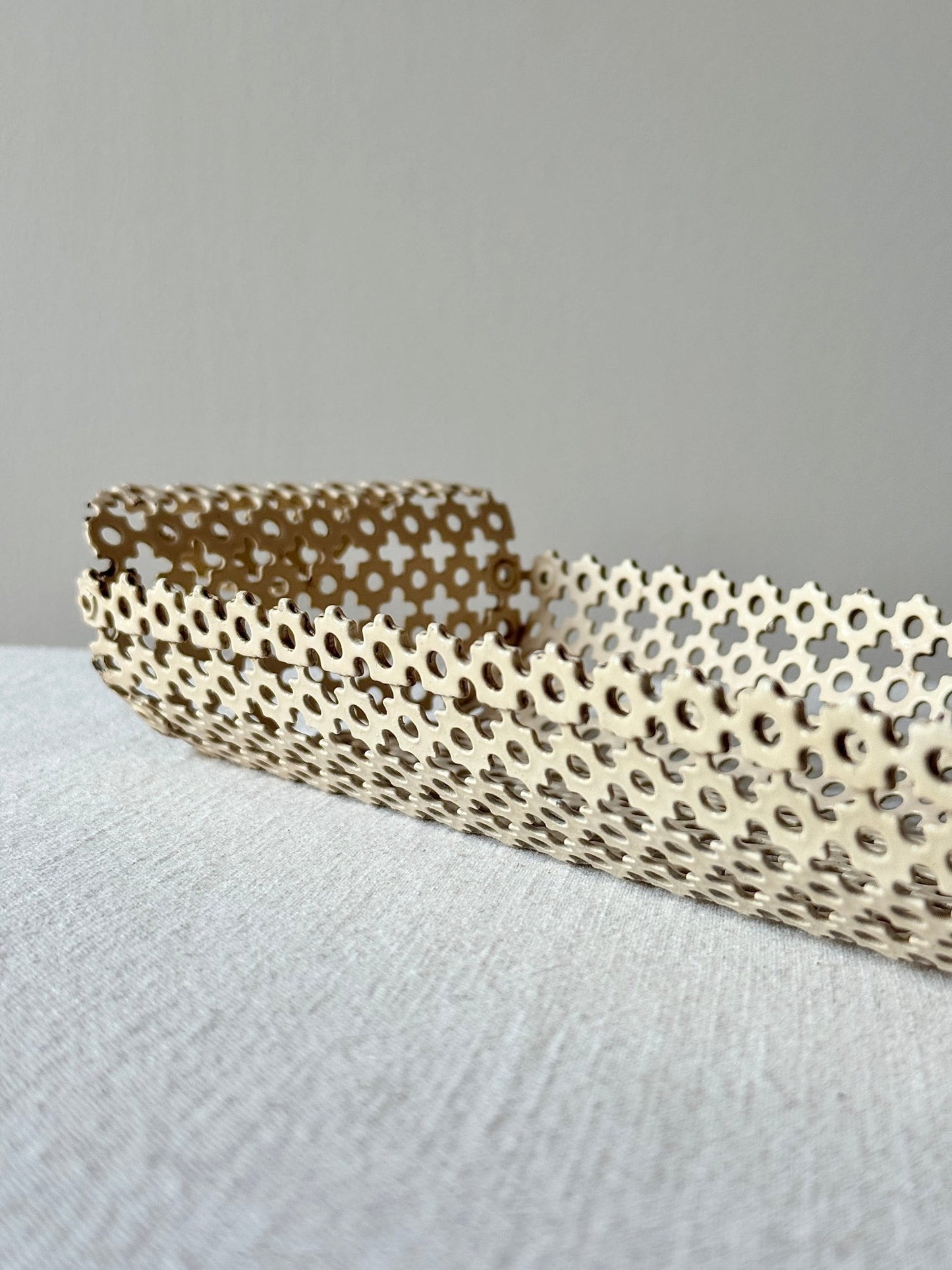 Perforated Metal Tray, Attributed to Mathieu Matégot - Club Sourced