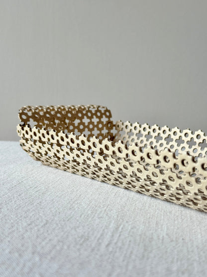 Perforated Metal Tray, Attributed to Mathieu Matégot - Club Sourced