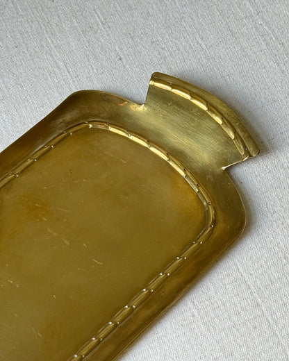 Swedish Grace Brass Tray by Arvika