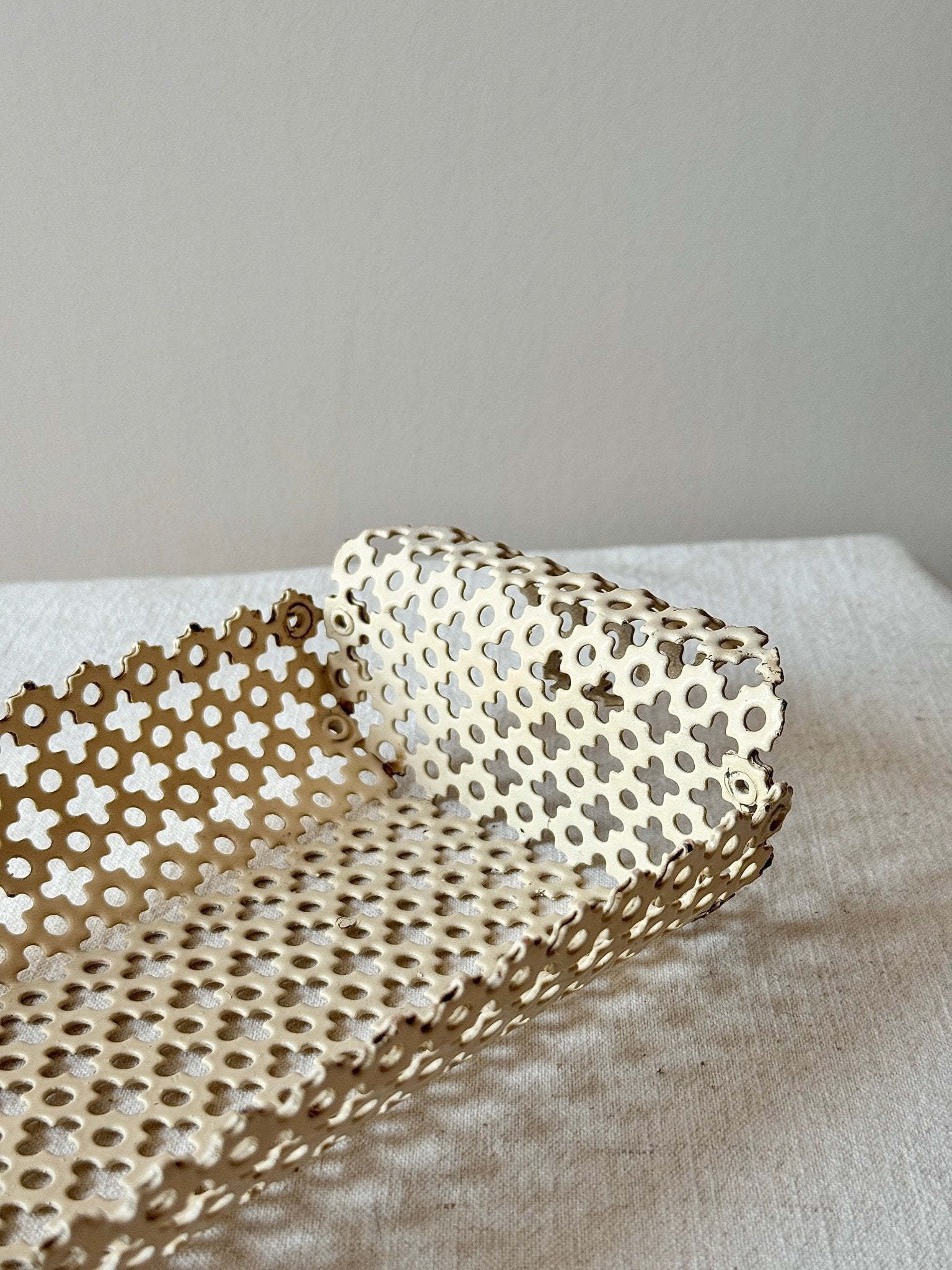 Perforated Metal Tray, Attributed to Mathieu Matégot - Club Sourced