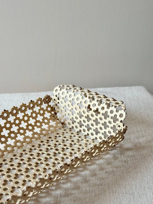 Perforated Metal Tray, Attributed to Mathieu Matégot - Club Sourced