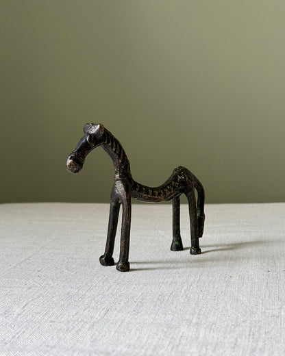 Mid-Century Brass Folk Animal Figurines