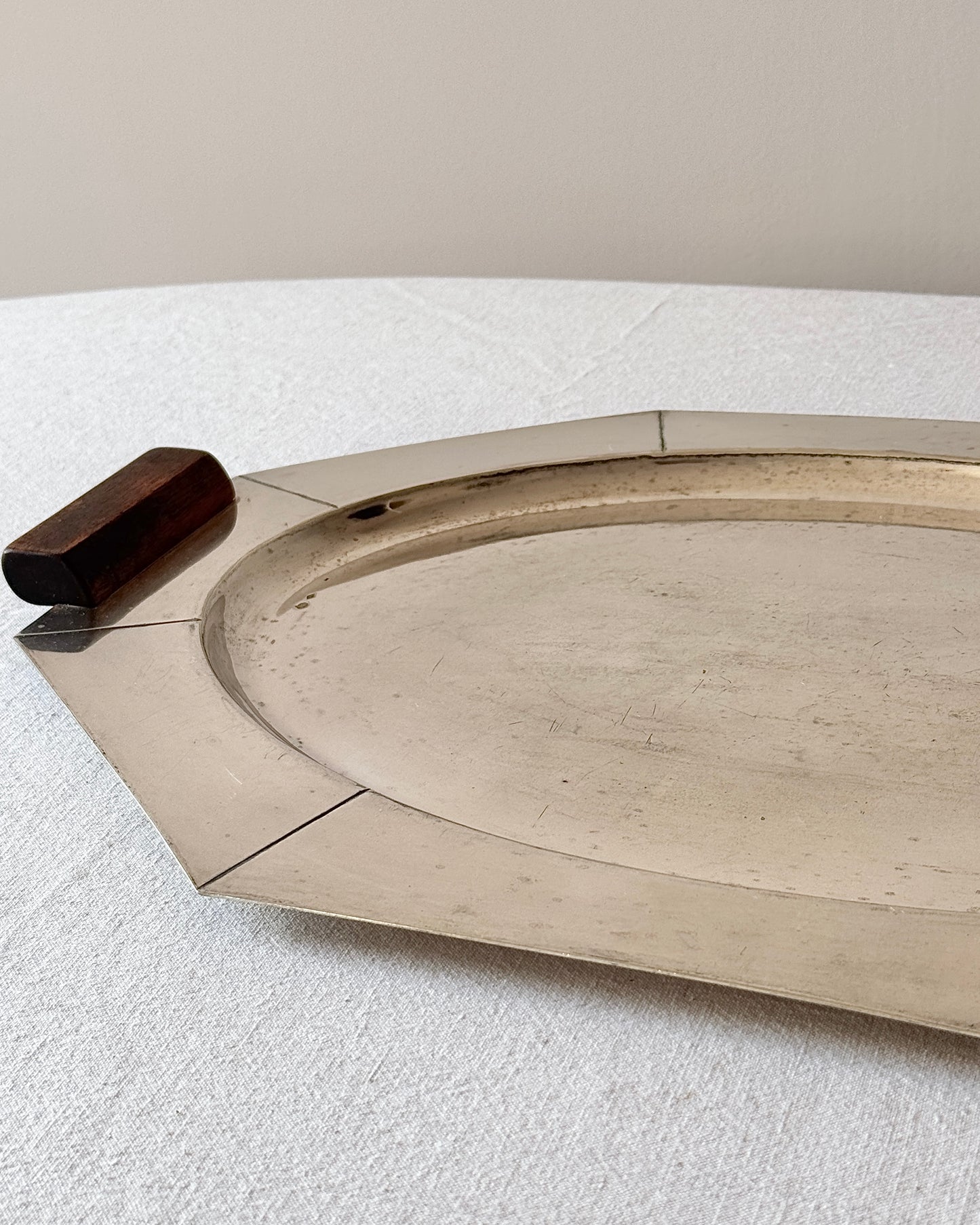 Art Deco Geometric Serving Tray