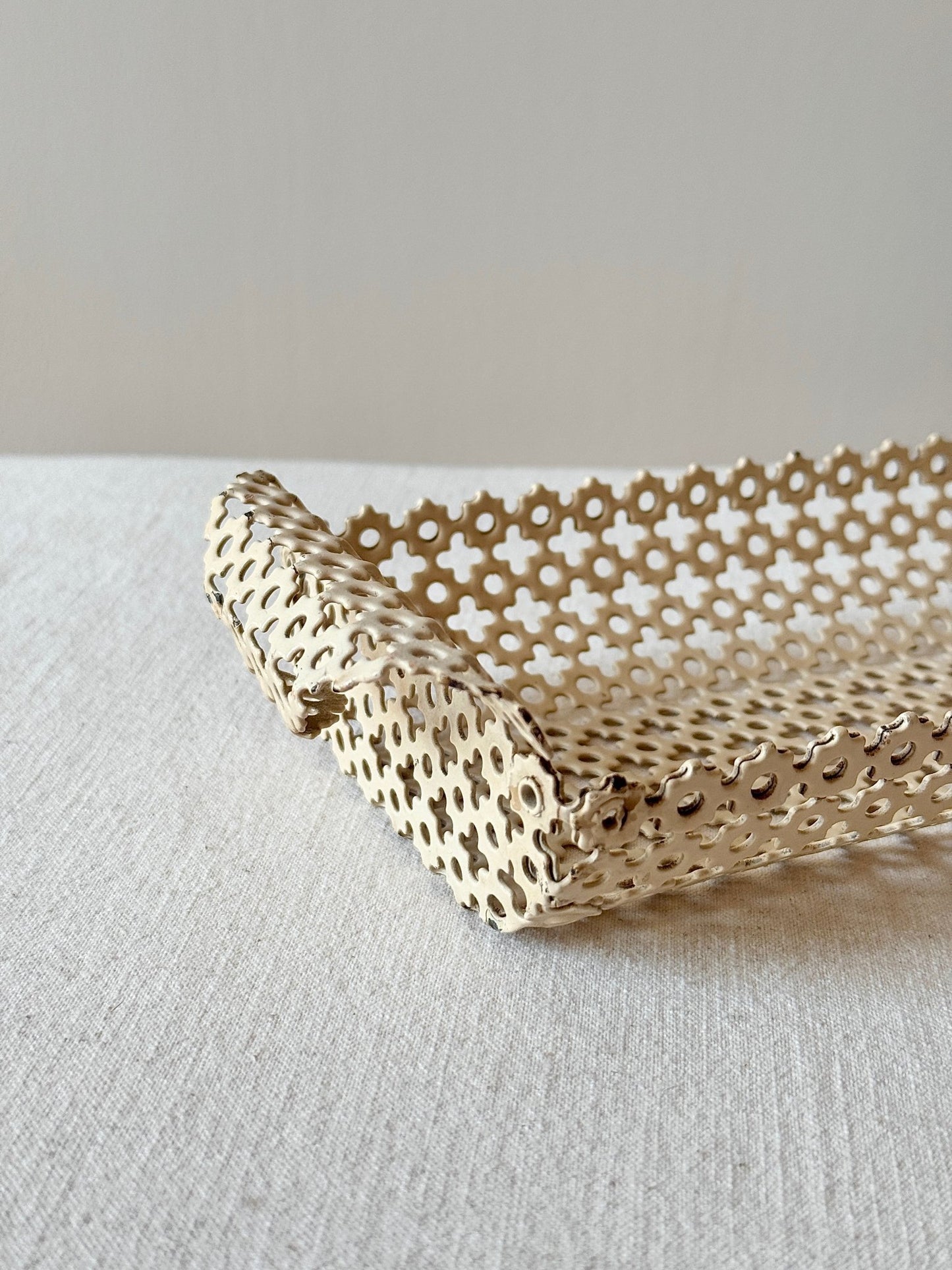 Perforated Metal Tray, Attributed to Mathieu Matégot - Club Sourced