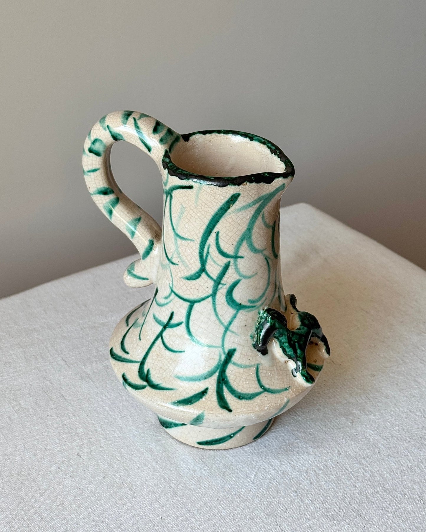 Vallauris Pitcher with Horse - Club Sourced