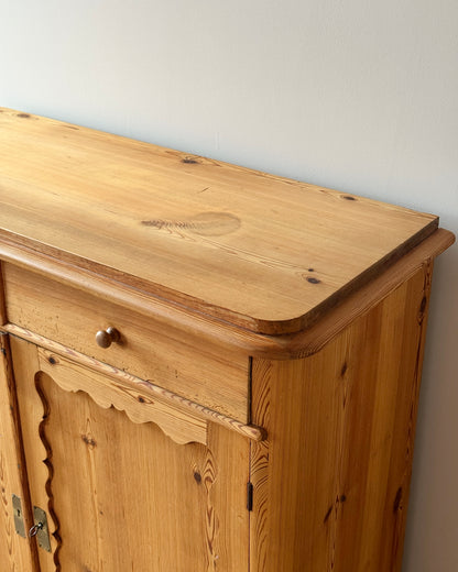 Swedish 19th Century Pine Folk Sideboard