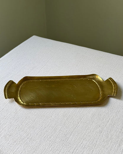 Swedish Grace Brass Tray by Arvika