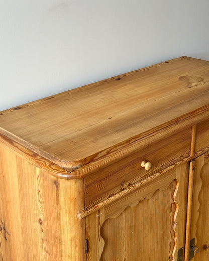 Swedish 19th Century Pine Folk Sideboard