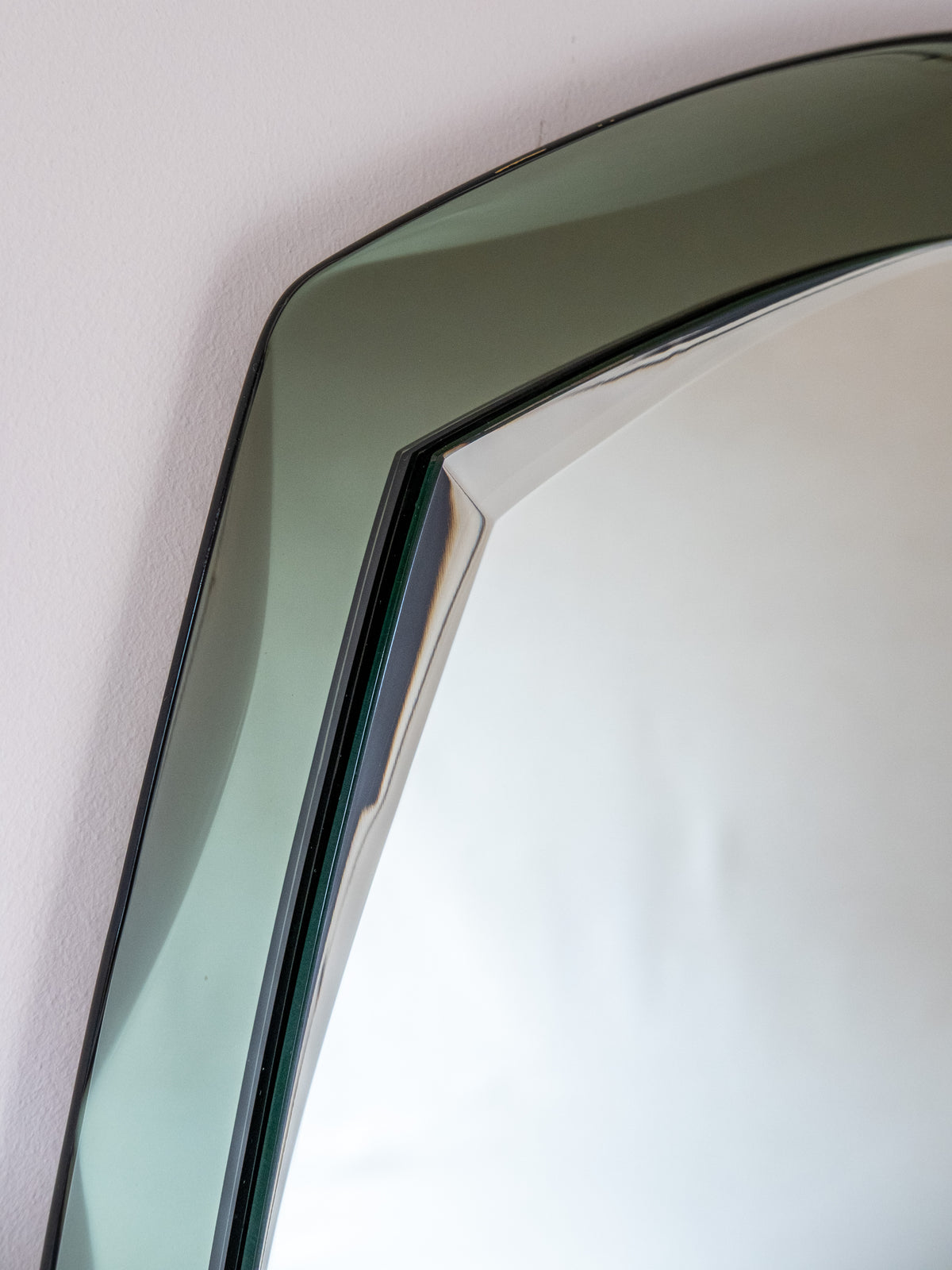 Italian Mirror by Lupi Cristal Luxor, 1960s