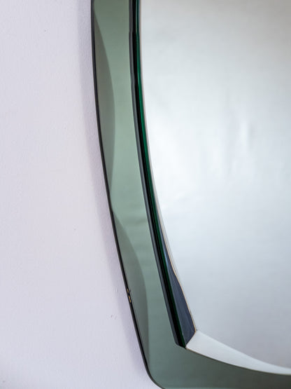 Italian Mirror by Lupi Cristal Luxor, 1960s