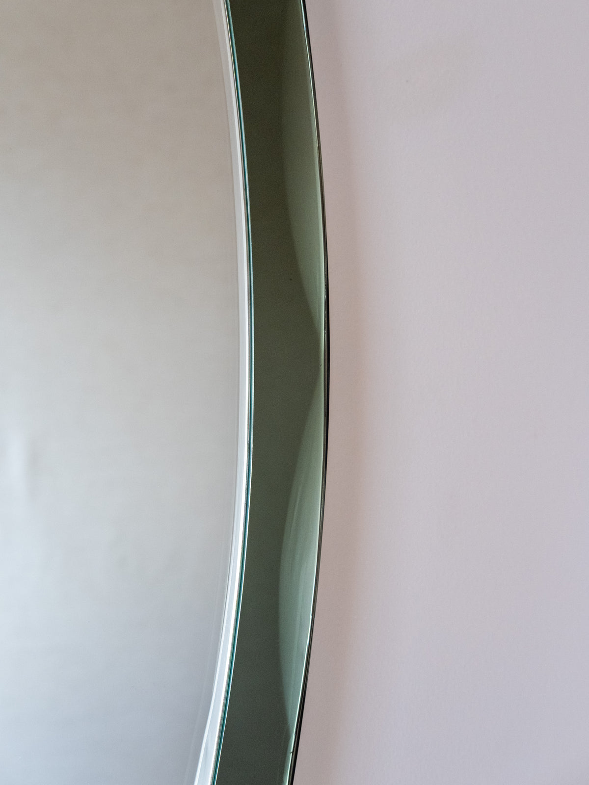 Italian Mirror by Lupi Cristal Luxor, 1960s