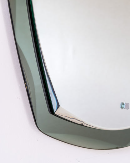Italian Mirror by Lupi Cristal Luxor, 1960s