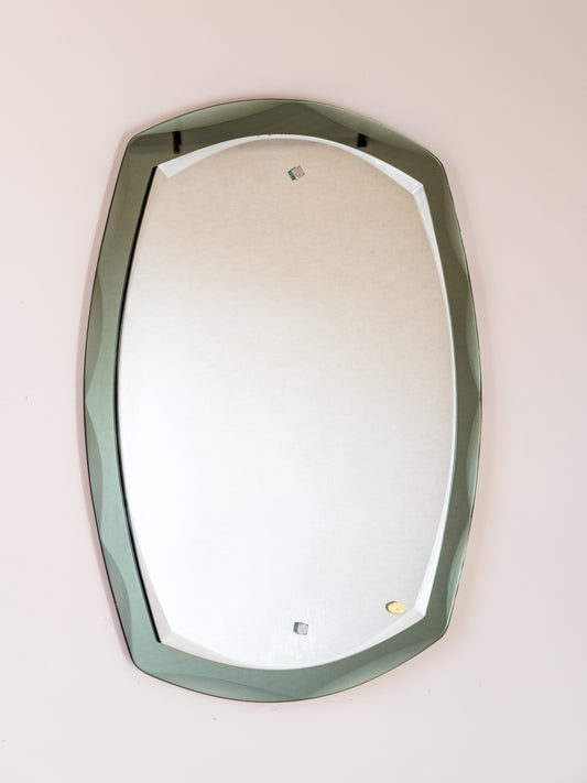 Italian Mirror by Lupi Cristal Luxor, 1960s